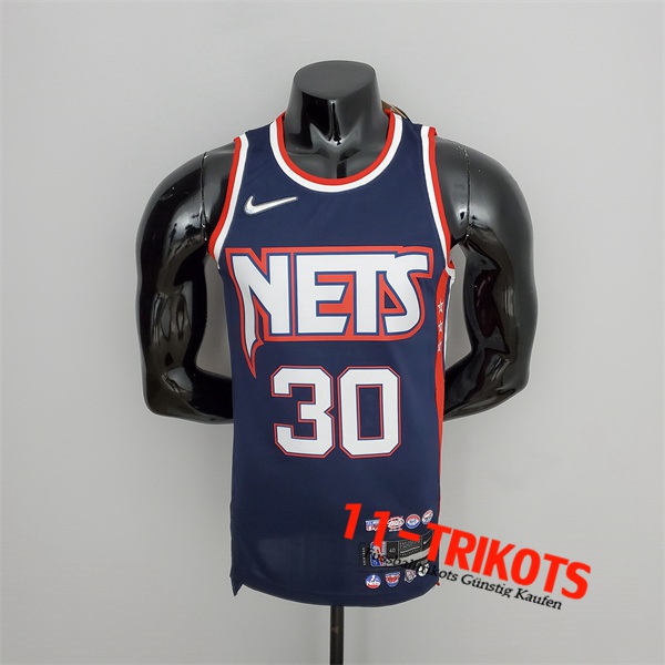 Brooklyn Nets (Curry #3) NBA Trikots Blau Royal 75th Anniversary City Edition