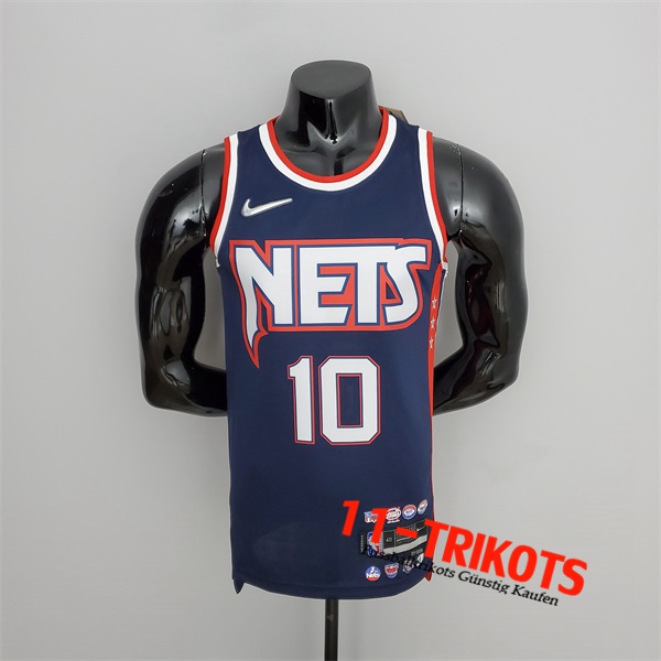 Brooklyn Nets (Simmons #10) NBA Trikots Blau Royal 75th Anniversary City Edition