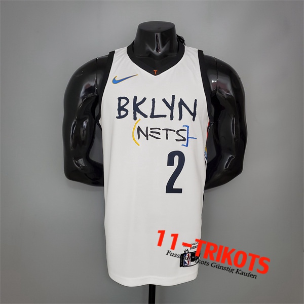 Brooklyn Nets (Griffin #2) NBA Trikots Graffiti Weiß
