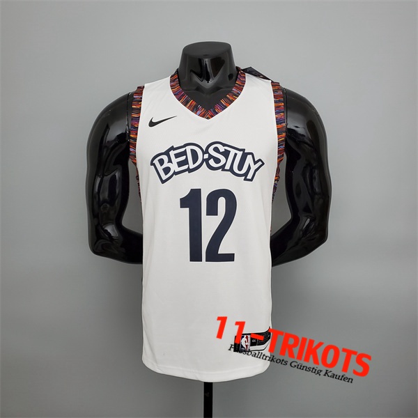 Brooklyn Nets (Harris #12) NBA Trikots Weiß City Version