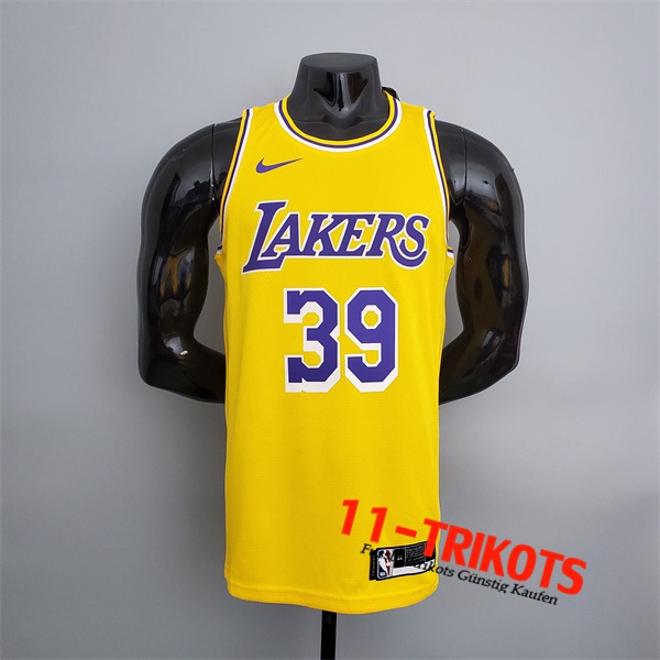 Los Angeles Lakers (Howard #39) NBA Trikots Gelb Encolure Ronde