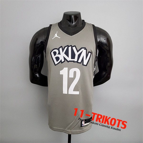 Brooklyn Nets (Harris #12) NBA Trikots Grau
