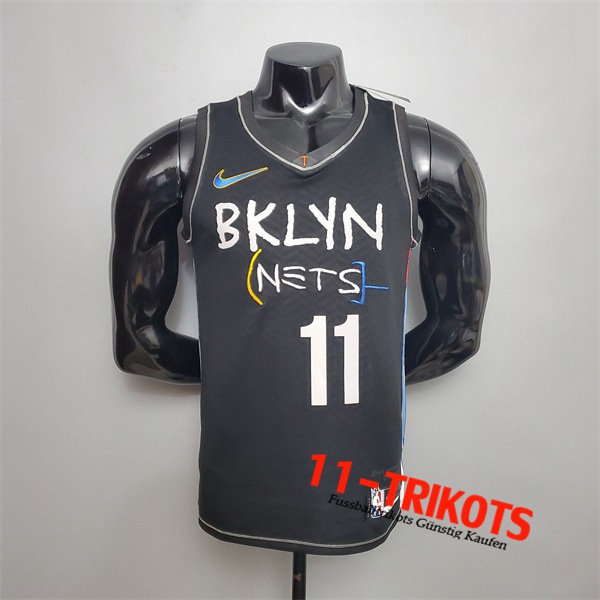 Neues Brooklyn Nets (Durant #7) NBA Trikots Schwarz City Edition