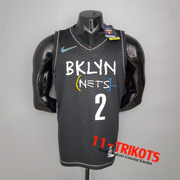 Neues Brooklyn Nets (Gfiffin #2) NBA Trikots Schwarz City Edition