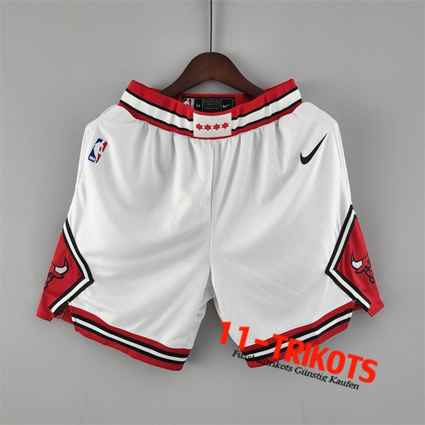 Chicago Bulls Shorts NBA Weiß