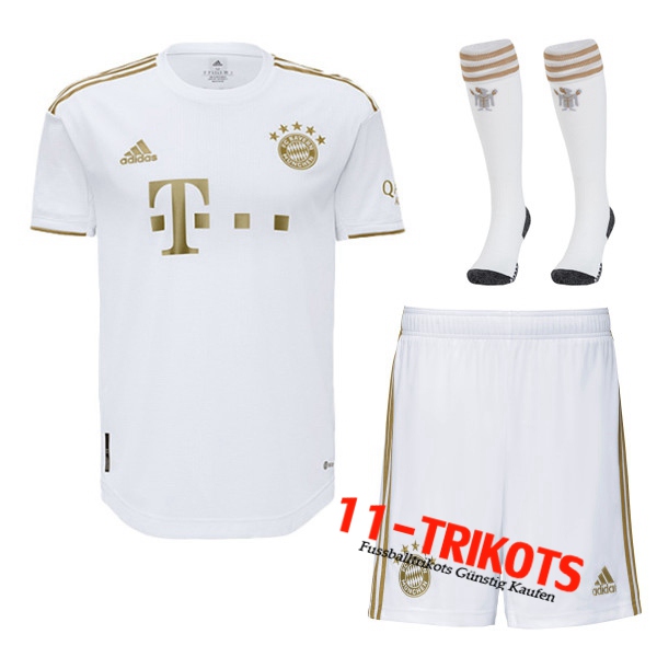 Bayern München Auswärtstrikot (Shorts + Socken) 2022/2023