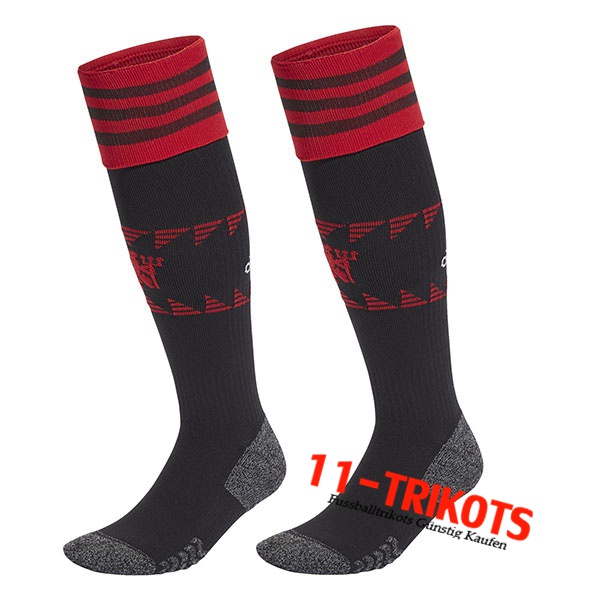 Manchester United Fussball Socken Heimtrikot 2022/2023