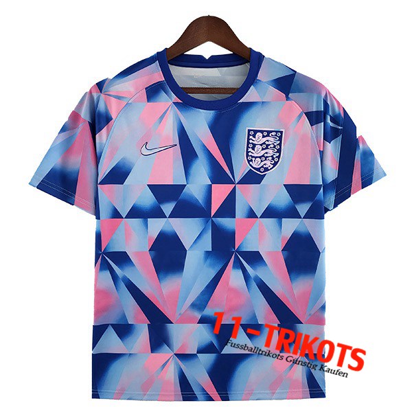 England Trainingstrikot Blau/Rosa 2022/2023