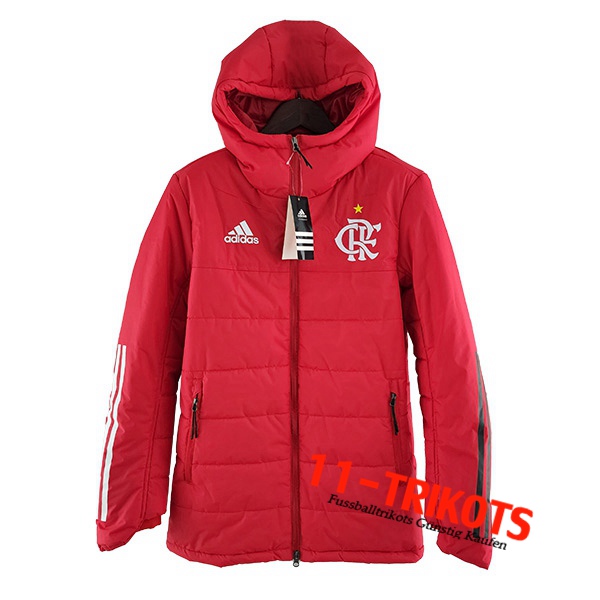 Flamengo Daunenjacke Rot 2022/2023