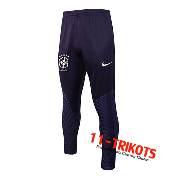 Brasilien Trainingshose Navy blaue 2022/2023