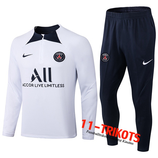 PSG Trainingsanzug Weiß 2022/2023