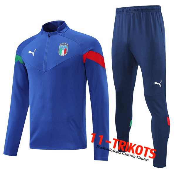 Italien Trainingsanzug Blau 2022/2023