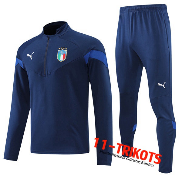 Italien Trainingsanzug Navy blau 2022/2023