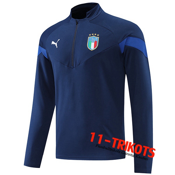 Italien Training Sweatshirt Navy blau 2022/2023