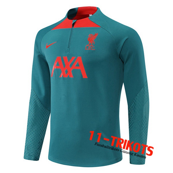 FC Liverpool Training Sweatshirt Grün 2022/2023