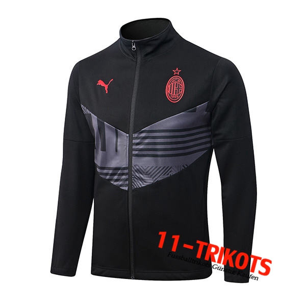 AC Milan Trainingsjacke Schwarz/Grau 2022/2023