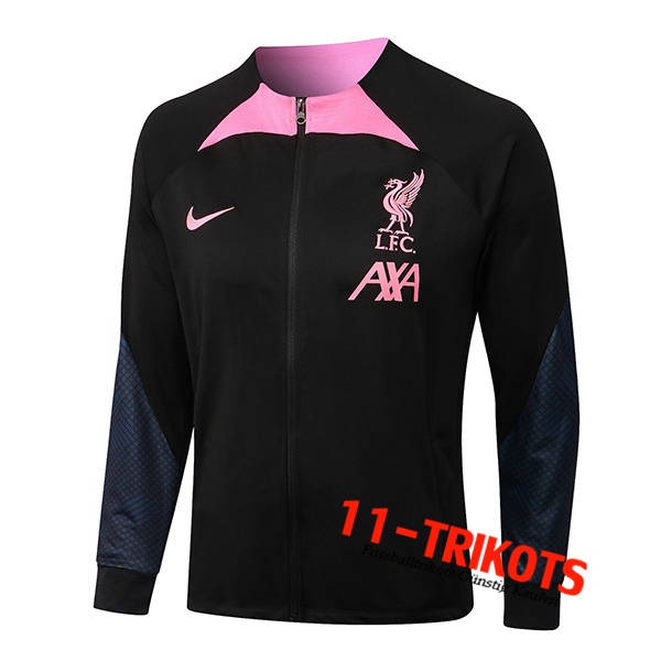 FC Liverpool Trainingsjacke Schwarz/Rosa 2022/2023