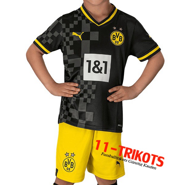 Neues Dortmund Kinder Auswärtstrikot 2022/2023