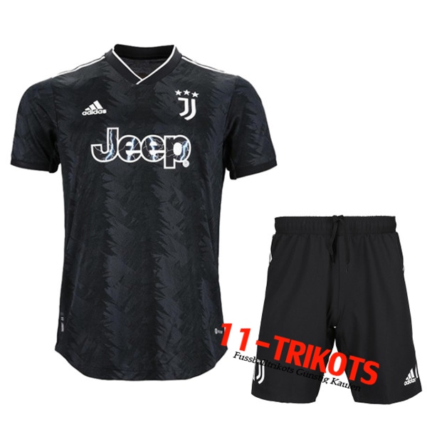 Juventus Auswärtstrikot + Shorts 2022/2023