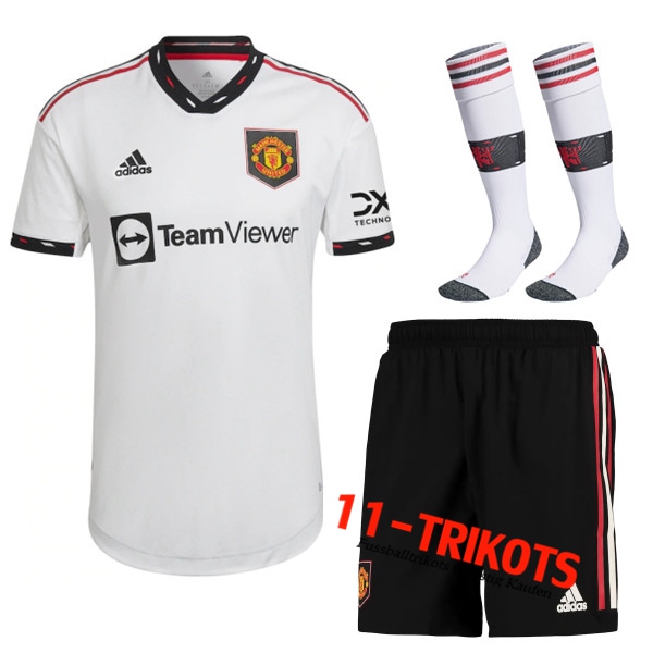 Manchester United Auswärtstrikot (Shorts + Socken) 2022/2023