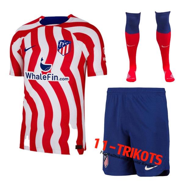 Atletico Madrid Heimtrikot (Shorts + Socken) 2022/2023