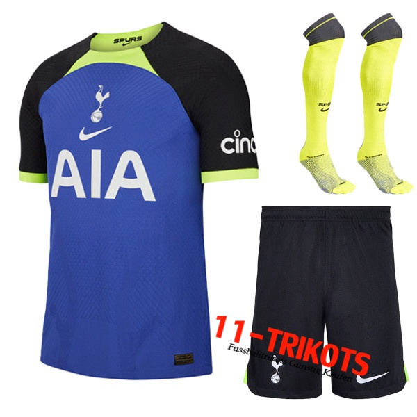 Tottenham Hotspurs Auswärtstrikot (Shorts + Socken) 2022/2023
