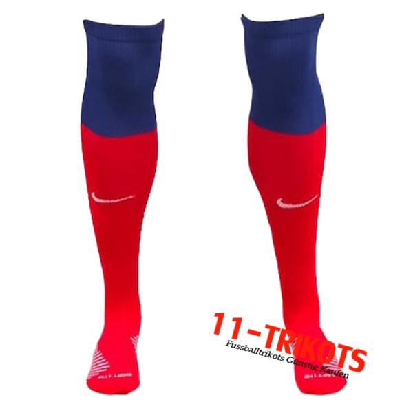 Atletico Madrid Fussball Socken Heim 2022/2023