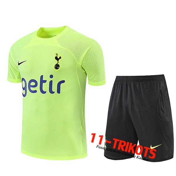 Tottenham Hotspur Trainingstrikot + Shorts Grün 2022/2023