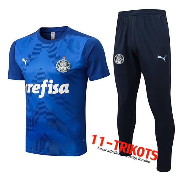 Palmeiras Trainingstrikot + Hose Blau 2022/2023