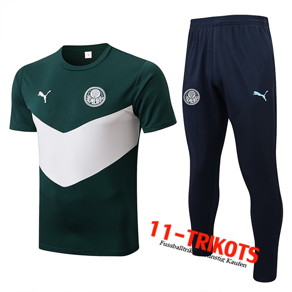 Palmeiras Trainingstrikot + Hose Grün 2022/2023