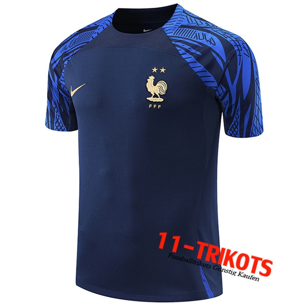 Frankreich Trainingstrikot Navy blau 2022/2023