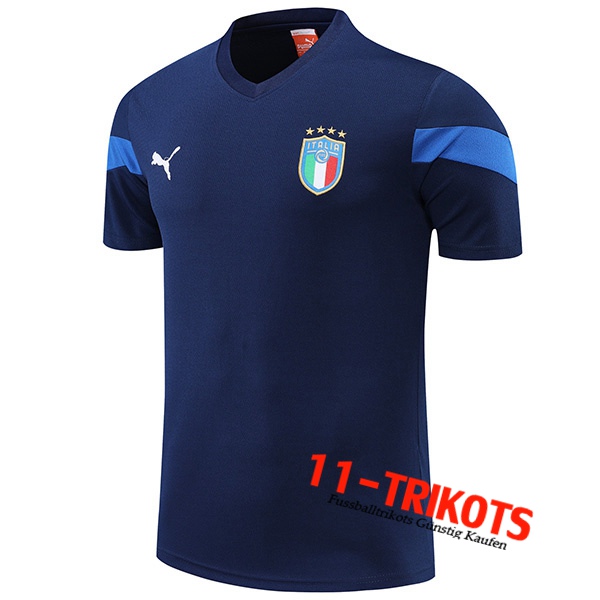 Italien Trainingstrikot Navy blau 2022/2023