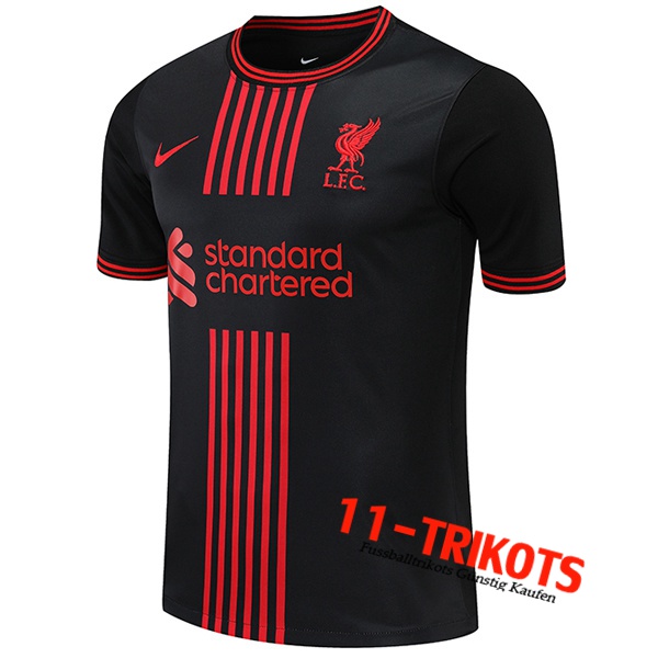 FC Liverpool Trainingstrikot Schwarz/Rot 2022/2023