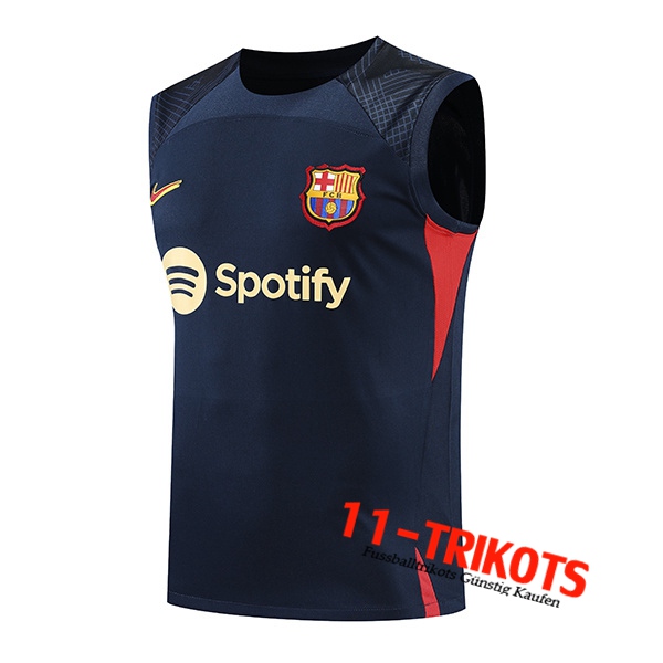 FC Barcelona Trainings-Tanktop Navy blau 2022/2023