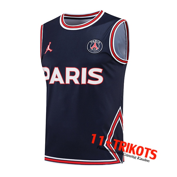 Jondan PSG Trainings-Tanktop Navy blau 2022/2023