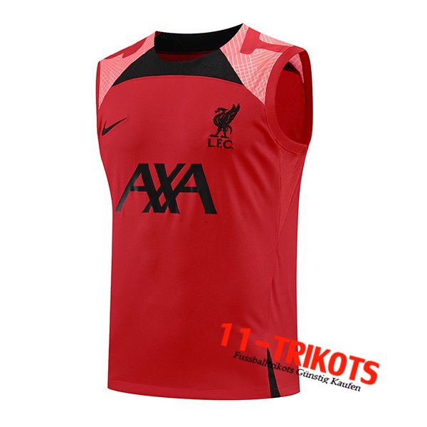 FC Liverpool Trainings-Tanktop Rot/Schwarz 2022/2023