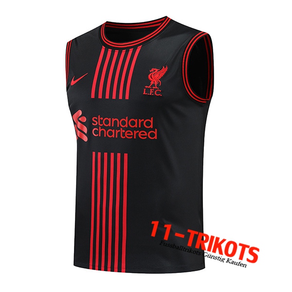 FC Liverpool Trainings-Tanktop Schwarz 2022/2023