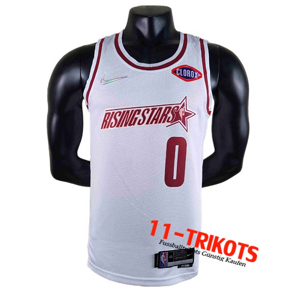 American All-Star NBA Trikots (HALIBURTON #0) Weiß