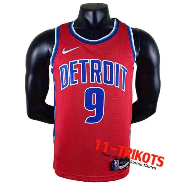 Detroit Pistons NBA Trikots (GRANT #9) Rot