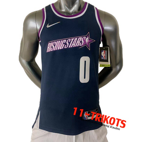 American All-Star NBA Trikots (HENDERSON #0) Blau