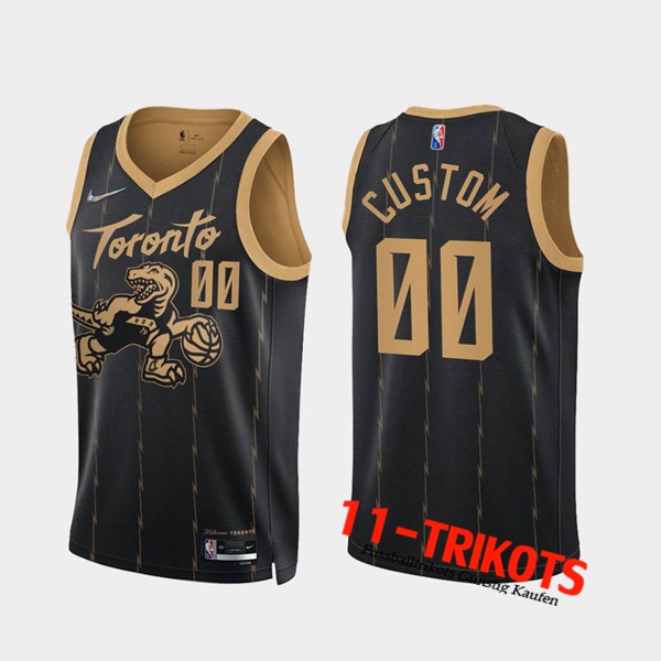 Toronto Raptors NBA Trikots (CUSTOM #00) Schwarz