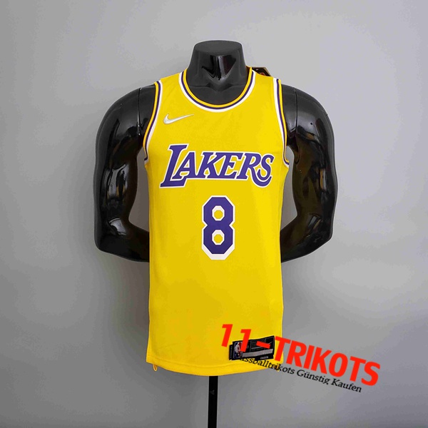 Los Angeles Lakers NBA Trikots (BRYANT #8) Gelb