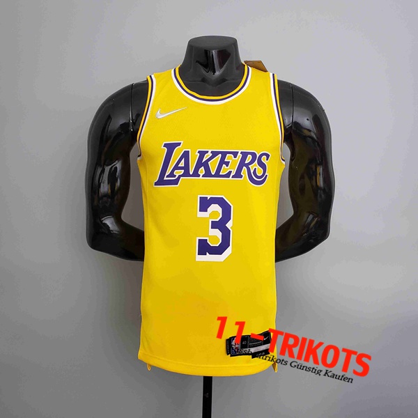 Los Angeles Lakers NBA Trikots (DAVIS #3) Gelb