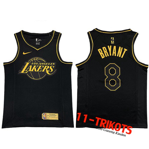 Los Angeles Lakers NBA Trikots (BRYANT #8) Schwarz