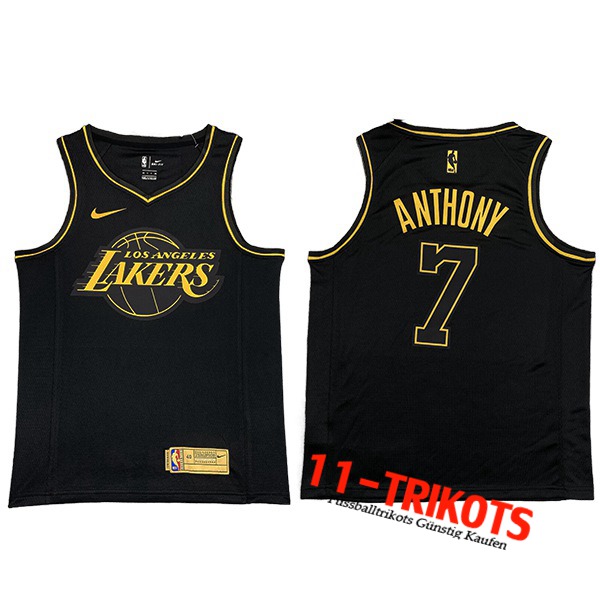 Los Angeles Lakers NBA Trikots (ANTHONY #7) Schwarz