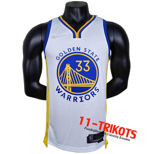 Golden State Warriors NBA Trikots (WISEMAN #33) Weiß