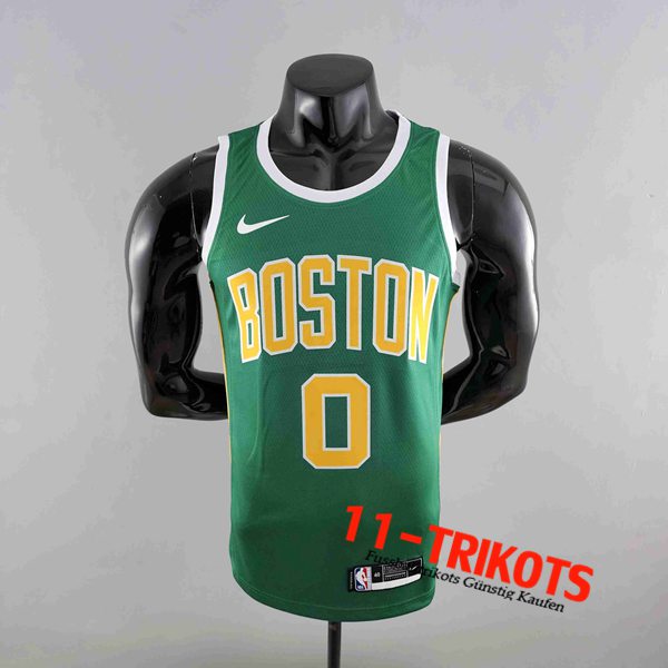 Boston Celtics NBA Trikots (TATUM #0) Grün