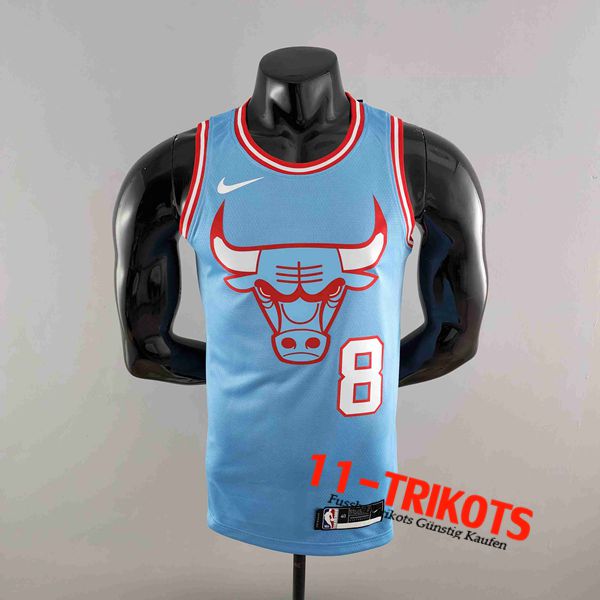 Chicago Bulls NBA Trikots (LAVINE #8) Blau