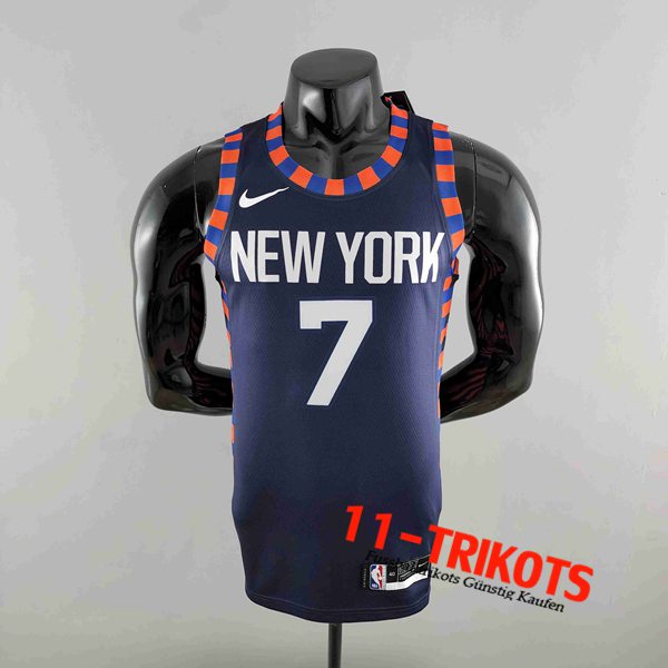 New York Knicks NBA Trikots (ANTHONY #7) Dunkelblau Striped