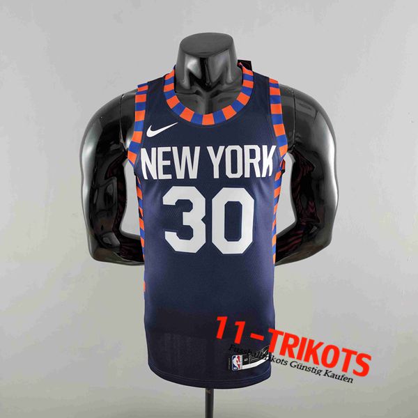 New York Knicks NBA Trikots (RANDLE #30) Dunkelblau Striped